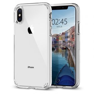 Spigen Ultra Hybrid θήκη για iPhone X/XS. Crystal Clear
