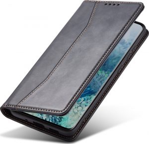 Bodycell PU Leather Wallet θήκη για Realme 7 Pro. Black