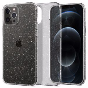 Spigen Liquid Crystal Glitter θήκη για iPhone 12 Pro Max. Crystal Quartz