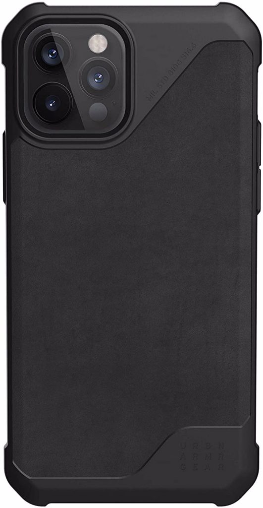 UAG Metropolis LT Leather θήκη για iPhone 12 Pro/ 12. Black