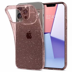 Spigen Liquid Crystal Glitter θήκη για iPhone 13 Pro Max. Rose Quartz