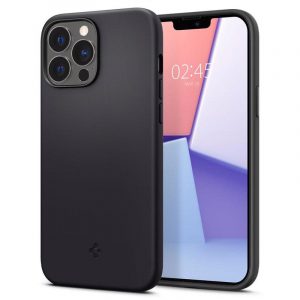 Spigen Silicone Fit θήκη για iPhone 13 Pro Max. Black