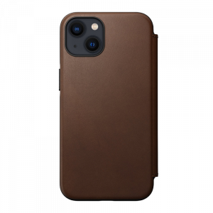 Nomad Rugged Folio With MagSafe θήκη για iPhone 13. Brown