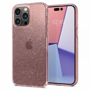 Spigen Liquid Crystal Glitter θήκη για iPhone 14 Pro Max. Rose Quartz