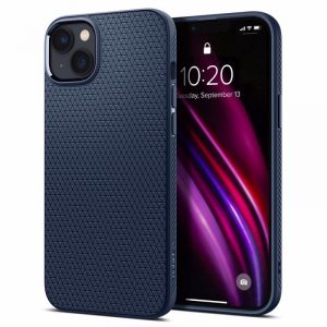 Spigen Liquid Air θήκη για iPhone 14. Navy Blue