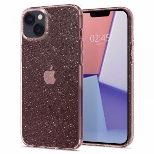 Spigen Liquid Crystal Glitter θήκη για iPhone 14. Rose Quartz