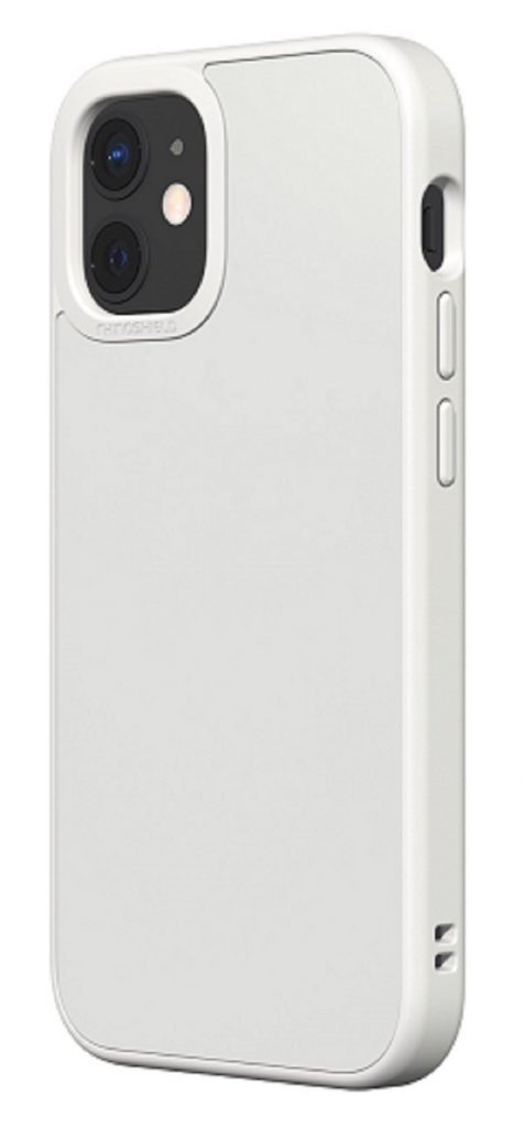 RhinoShield SolidSuit θήκη για iPhone 12 Mini. Classic White