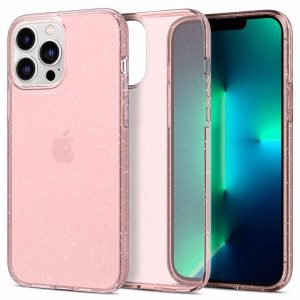 Spigen Liquid Crystal Glitter θήκη για iPhone 13 Pro. Rose Quartz