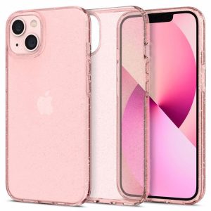 Spigen Liquid Crystal Glitter θήκη για iPhone 13. Rose Quartz