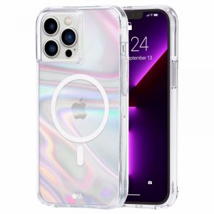 Case Mate Soap Bubble MagSafe θήκη για iPhone 13 Pro Max. Iridescent