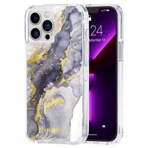 Case Mate Tough Print θήκη για iPhone 13 Pro Max. Navy Marble
