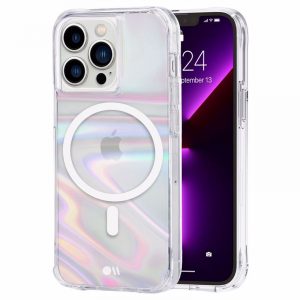 Case Mate Soap Bubble MagSafe θήκη για iPhone 13 Pro. Iridescent