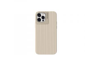 Nudient Bold θήκη για iPhone 12 Pro/12. Linen Beige