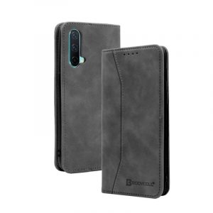 Bodycell PU Leather Wallet θήκη για OnePlus Nord CE 5G. Black