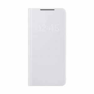Samsung LED View Cover θήκη για Samsung Galaxy S21 Plus. Light Grey