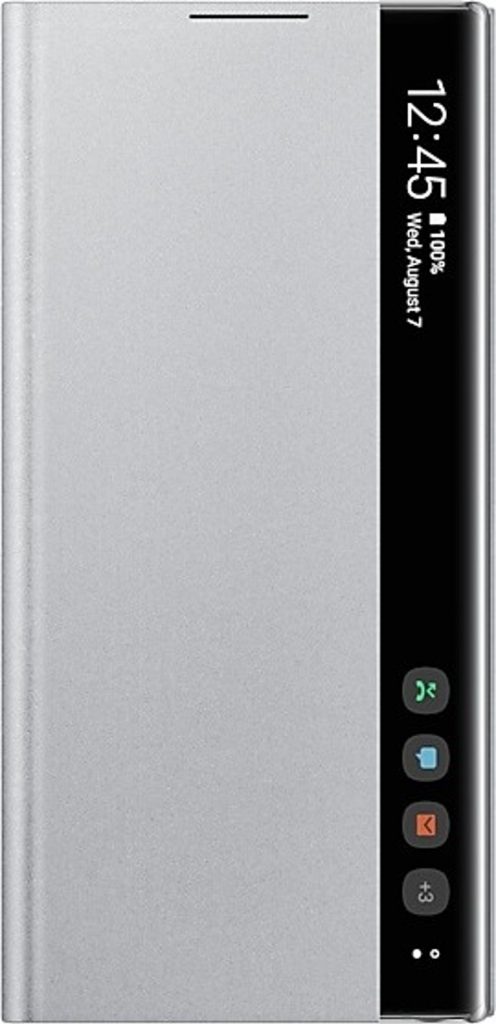 Samsung Clear View Cover θήκη για Samsung Galaxy Note 10. Silver