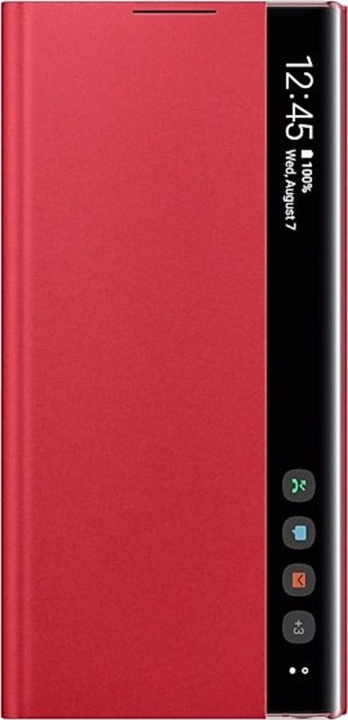 Samsung Clear View Cover θήκη για Samsung Galaxy Note 10. Red