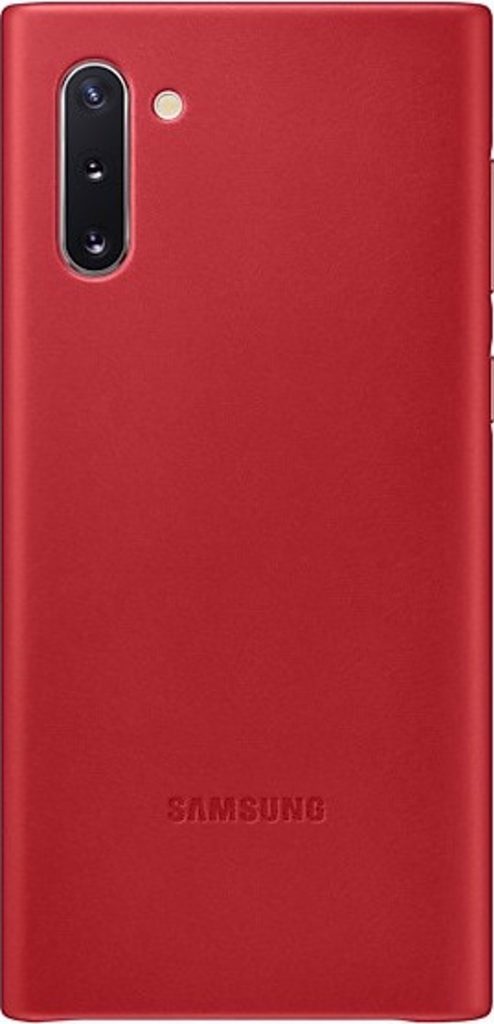 Samsung Leather Cover θήκη για Samsung Galaxy Note 10. Red