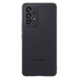 Samsung Silicone Cover θήκη για Samsung Galaxy A53 5G. Black