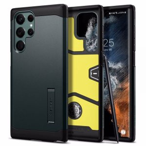 Spigen Tough Armor θήκη για Samsung Galaxy S22 Ultra. Abyss Green