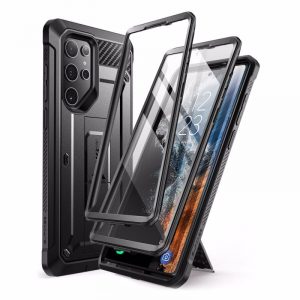 Supcase Unicorn Beetle Pro (2 Set) θήκη για Samsung Galaxy S22 Ultra. Black