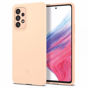 Spigen Thin Fit θήκη για Samsung Galaxy A53 5G. Cotton Peach