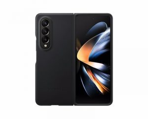 Samsung Leather Cover θήκη για Samsung Galaxy Z Fold 4. Black