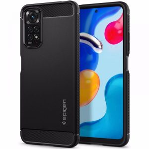 Spigen Rugged Armor θήκη για Xiaomi Redmi Note 11S/ 11. Black