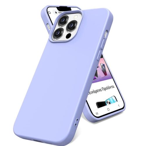 Premium Liquid Silicone Case Violet iPhone 13 Pro Max