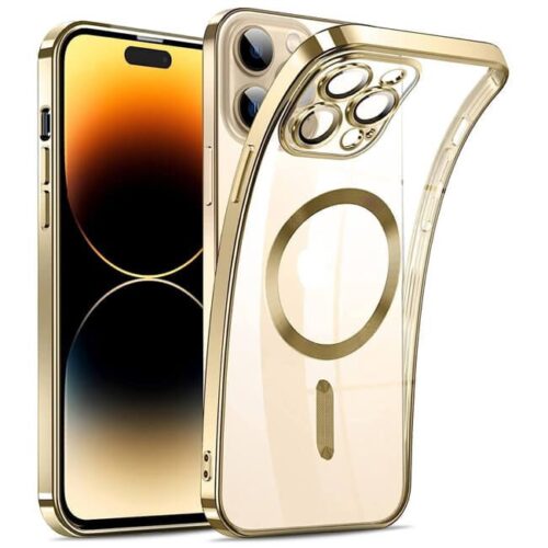 Θήκη Orso Magsafe Camera Protection Bare Look Gold iPhone 14 Pro