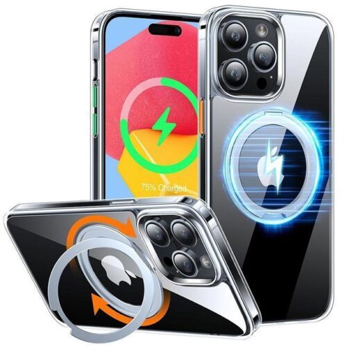Θήκη Torras Ostand Pro MagSafe Kickstand Clear iPhone 14 Pro Max
