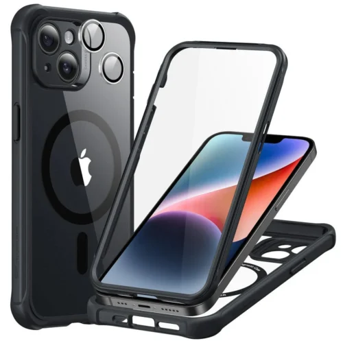 Θήκη ESR Armor Tough HaloLock Magsafe Clear Black iPhone 14