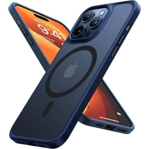 Θήκη Torras Guardian MagSafe Navy Blue iPhone 15 Pro