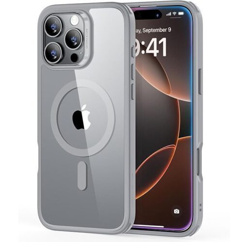 Θήκη ESR Classic Hybrid HaloLock MagSafe Clear Grey iPhone 16 Pro