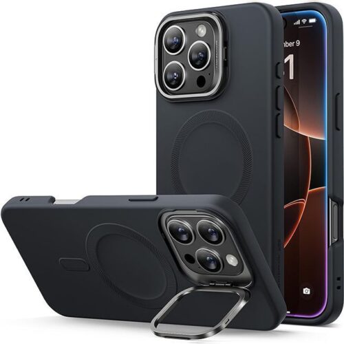 Θήκη ESR Cloud with Stash Stand HaloLock Magsafe Black iPhone 16 Pro Max