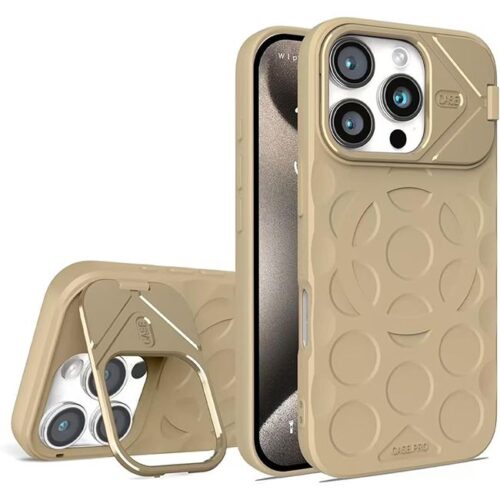 Θήκη Orso Stand Pro Soft Magsafe Light Brown iPhone 16 Pro Max