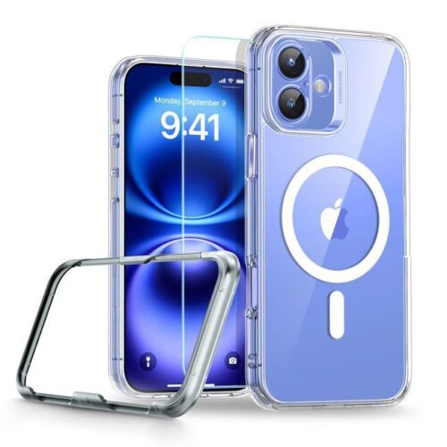 Full Protection Pro Set ESR Classic HaloLock MagSafe Clear iPhone 16