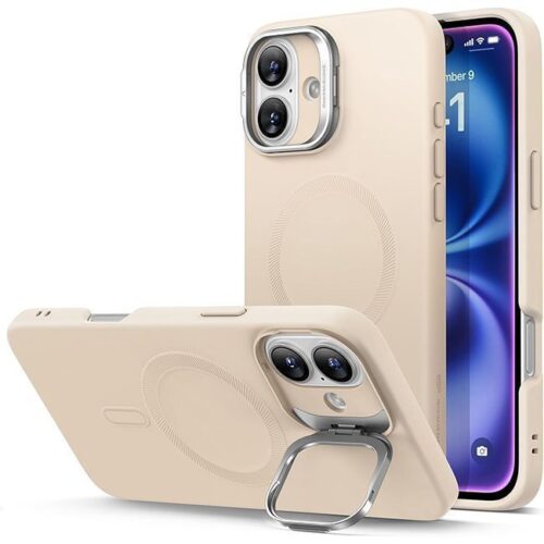 Θήκη ESR Cloud with Stash Stand HaloLock Magsafe Light Tan iPhone 16