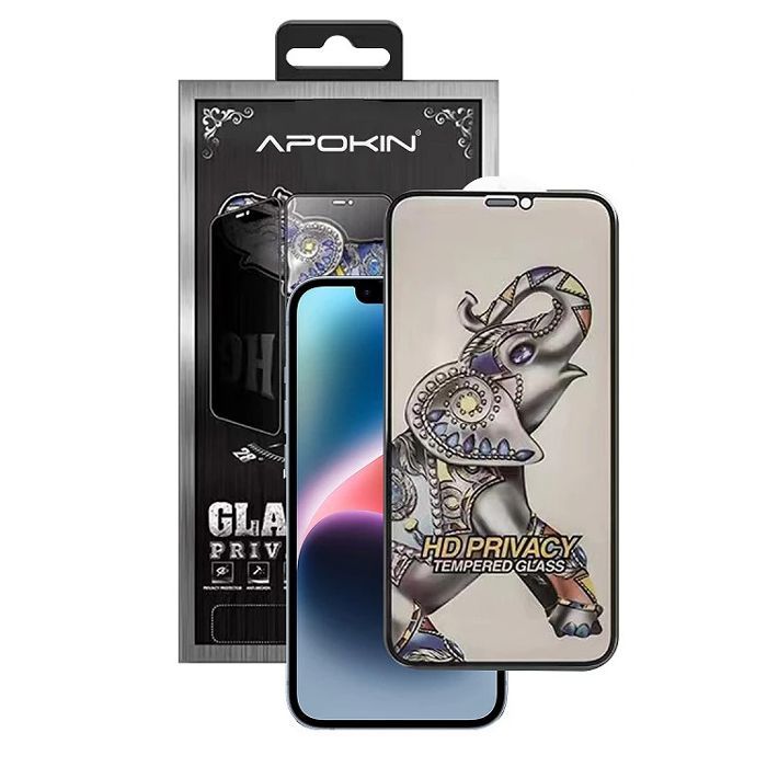 Apokin Privacy Antistatic Tempered Glass iPhone 17 Pro Max/16 Pro Max