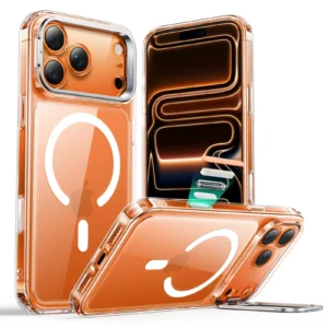 Θήκη ESR Classic Hybrid with Stash Stand (Camera Control Button) HaloLock MagSafe Clear iPhone 17 Pro Max