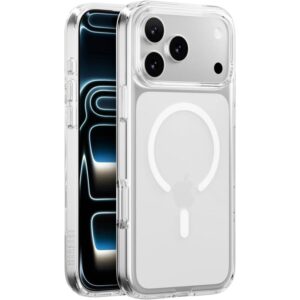 Θήκη MagEasy Bright M Magsafe Transparent White iPhone 17 Pro Max