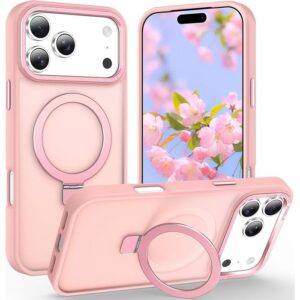Θήκη Orso Ostand Hybrid Focus Frosted Pink iPhone 17 Pro Max