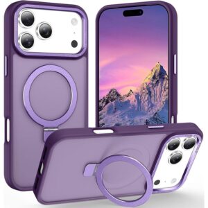 Θήκη Orso Ostand Hybrid Focus Frosted Purple iPhone 17 Pro Max