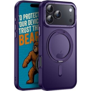 Θήκη Orso Ostand Pro Focus Frosted Purple iPhone 17 Pro Max