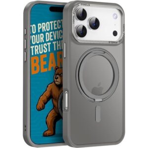 Θήκη Orso Ostand Pro Focus Frosted Titanium iPhone 17 Pro Max