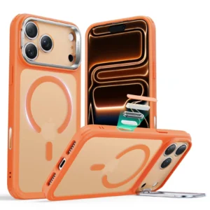 Θήκη ESR Classic Hybrid with Stash Stand (Camera Control Button) HaloLock MagSafe Frosted Orange iPhone 17 Pro Max