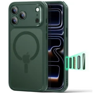 Θήκη ESR Classic Hybrid (Camera Control Button) MagSafe Frosted Green iPhone 17 Pro Max