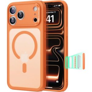 Θήκη ESR Classic Hybrid (Camera Control Button) MagSafe Frosted Orange iPhone 17 Pro Max
