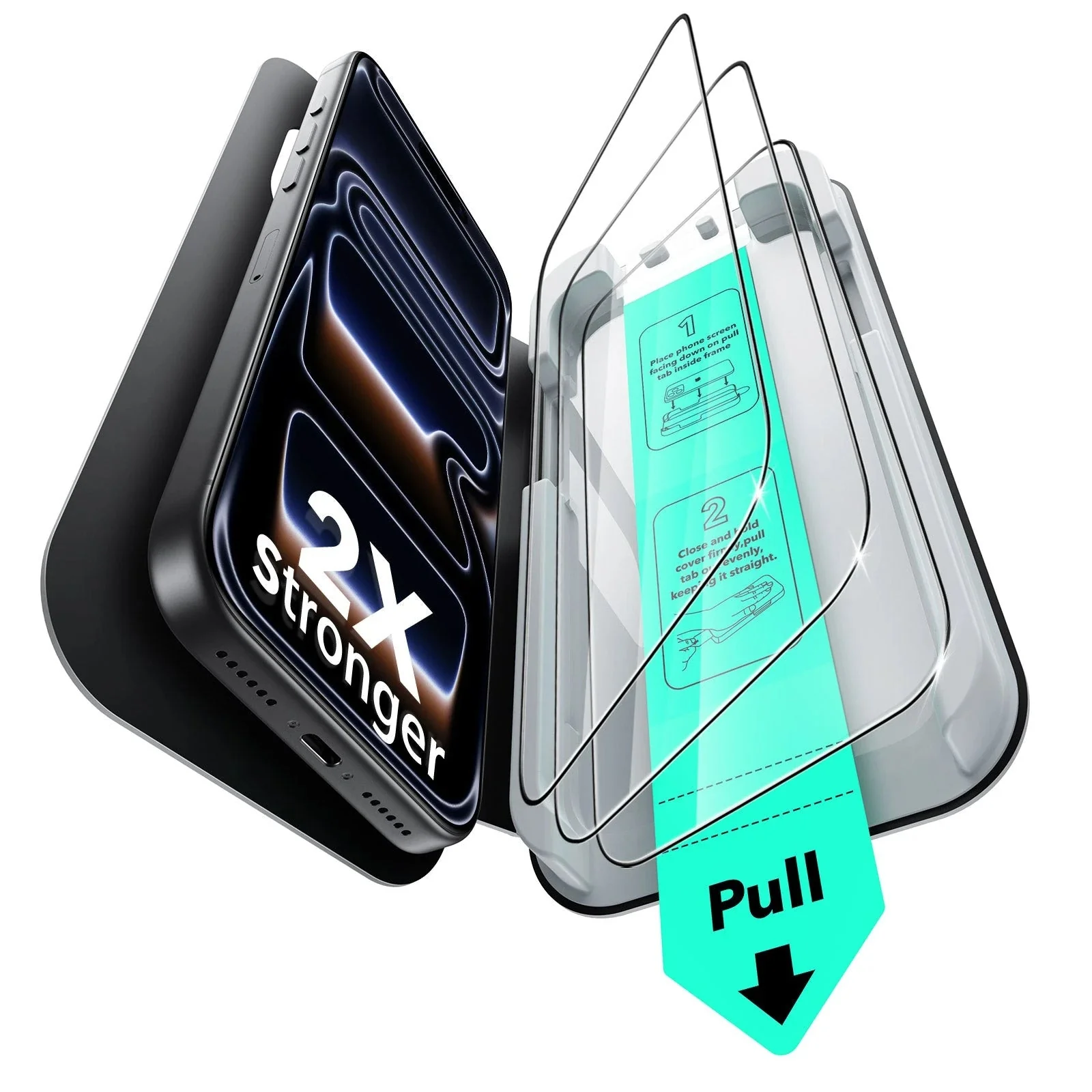 ESR UltraFit Classic Tempered Glass iPhone 17 Pro (3 Pack)