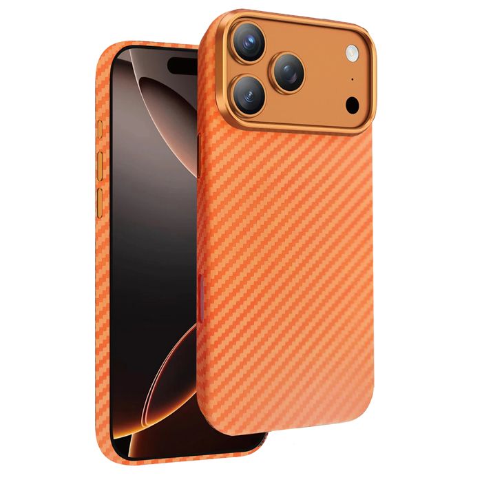 Θήκη Siipro Aramid Fiber Magsafe Orange iPhone 17 Pro Max